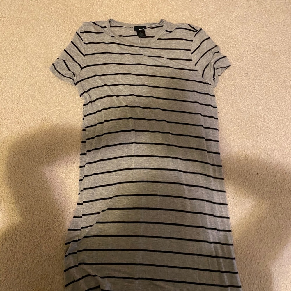 Striped T-Shirt Dress
